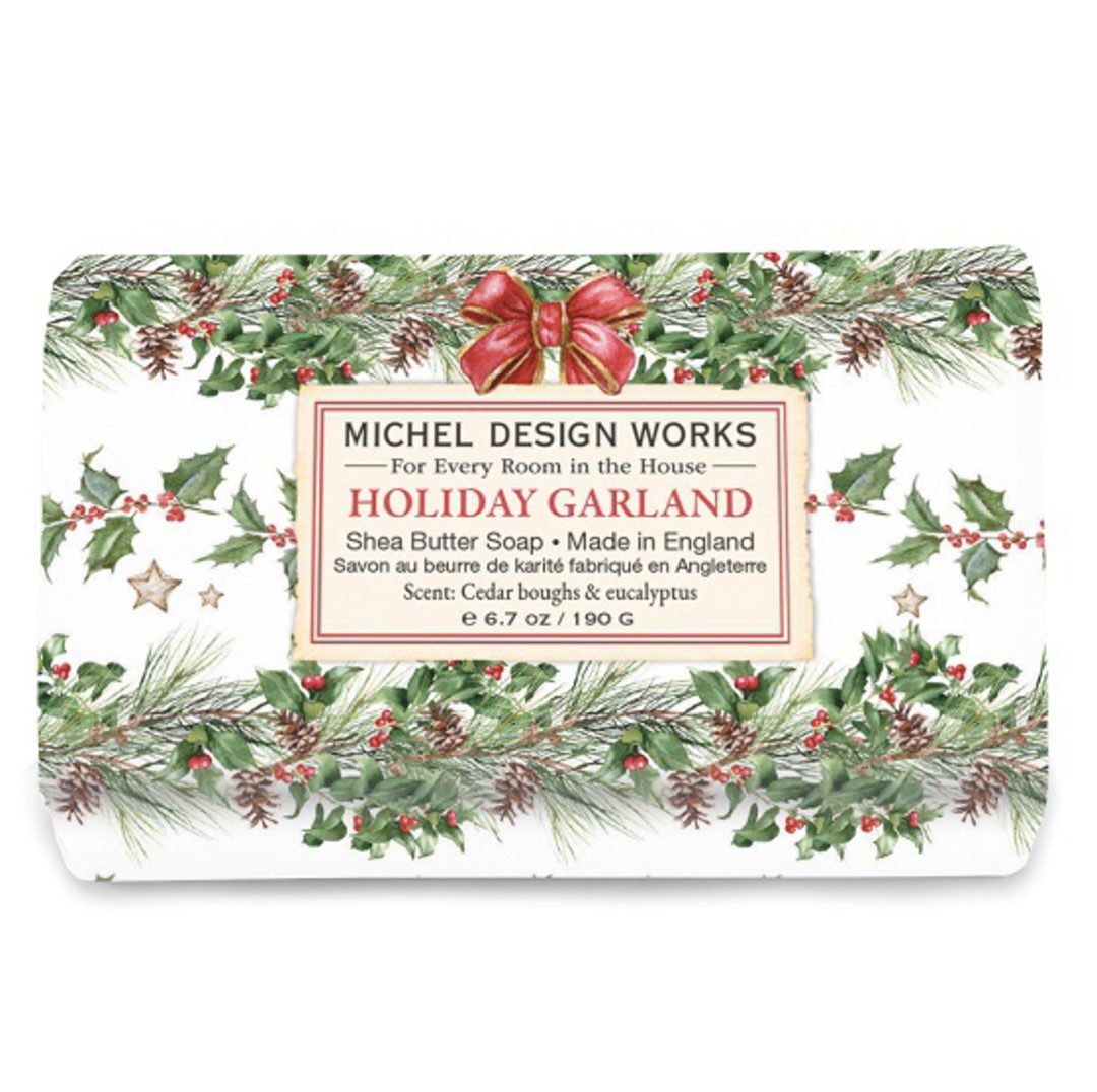 Holiday Garland Medium Soap Bar image 0